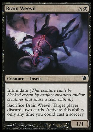 Brain Weevil (Innistrad) Trading Card