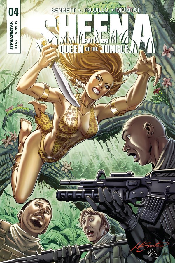 Sheena Queen of the Jungle #4 (Cover C Santucci)