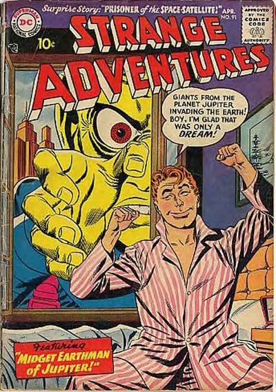 Strange Adventures #91 Comic