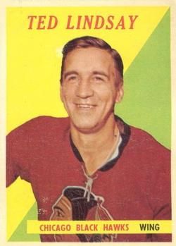 Ted Lindsay 1958 Topps #63 Sports Card
