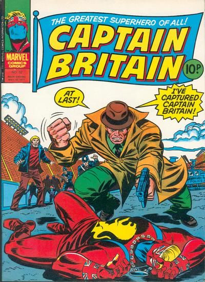 Captain Britain #32 Comic
