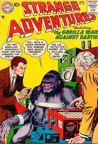 Strange Adventures #88 Comic