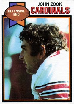 John Zook 1979 Topps #517 Sports Card