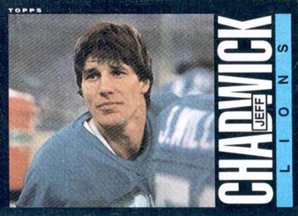 Jeff Chadwick 1985 Topps #54