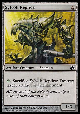 Sylvok Replica (Scars of Mirrodin) Trading Card