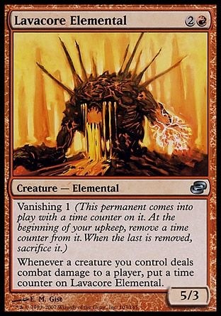 Lavacore Elemental (Planar Chaos) Trading Card