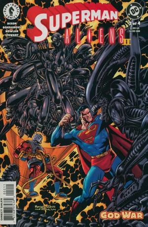 Superman / Aliens II: God War #2
