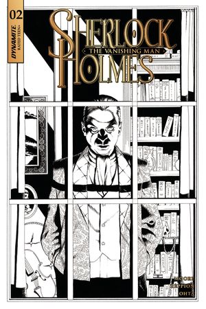 Sherlock Holmes Vanishing Man #2 (Cover C 20 Copy Cassaday B&w I)