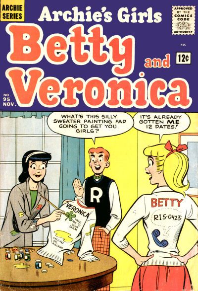 Archie's Girls Betty and Veronica #95 Comic