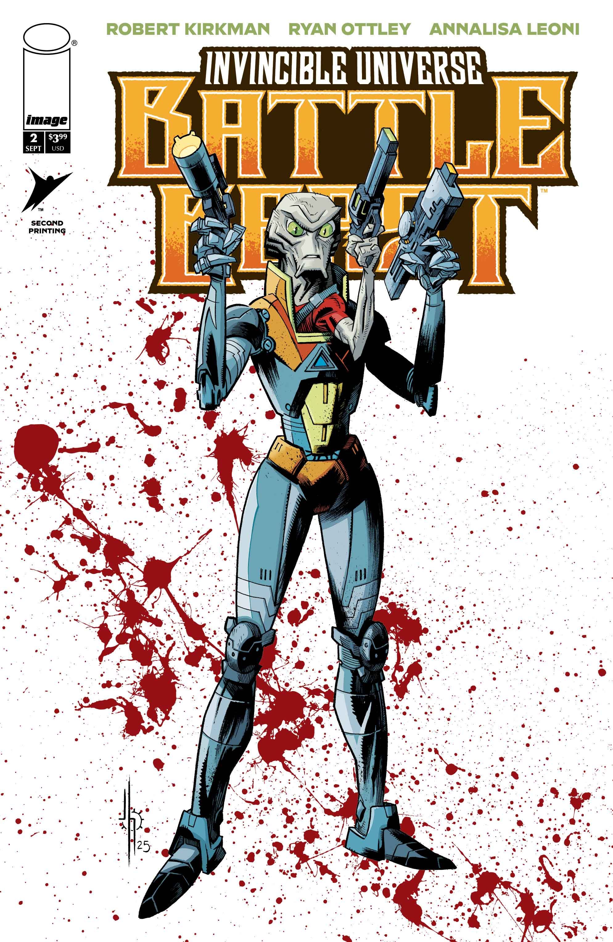 Invincible Universe: Battle Beast #2 (2nd Ptg Cvr A Jason Howard) Comic