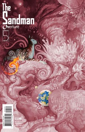 Sandman Overture #5 (Special Ink Variant Cover A)