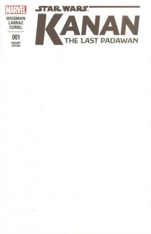 Kanan: Last Padawan #1 (Blank Variant)