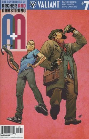 A&A: The Adventures of Archer & Armstrong #7 (Cover C 10 Copy Cover Gorham)