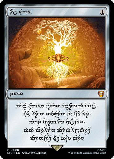 Sol Ring (Elven) (The Lord of the Rings Commander) Trading Card