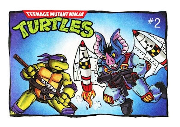 Teenage Mutant Ninja Turtles Cereal Mini-Comic #2