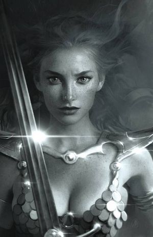 Red Sonja: Empire of the Damned #5 (Cover L 1:40 Middleton Black & White Virgin Variant)