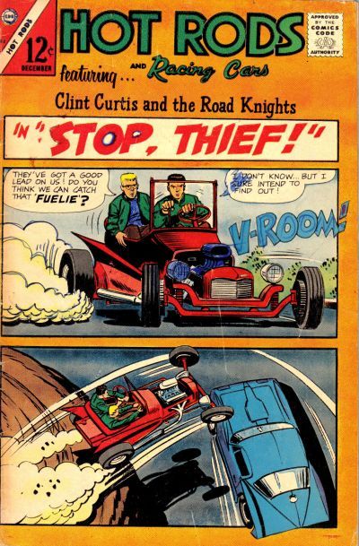 Hot Rods and Racing Cars #82 Comic