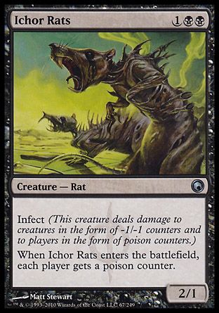 Ichor Rats (Scars of Mirrodin) Trading Card