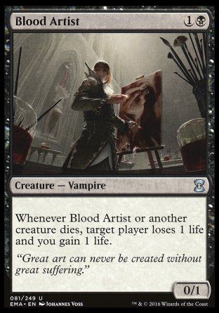 Blood Artist (Eternal Masters) Trading Card