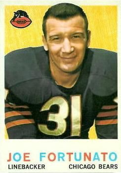 Joe Fortunato 1959 Topps #106 Sports Card