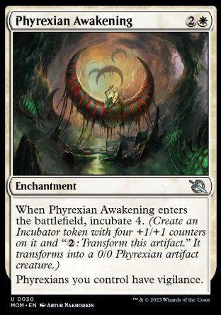 Phyrexian Awakening (March of the Machine) Trading Card