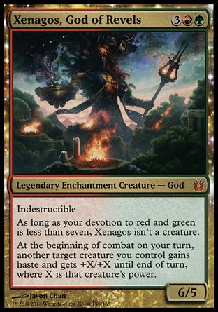 Xenagos, God of Revels (Born of the Gods) Trading Card