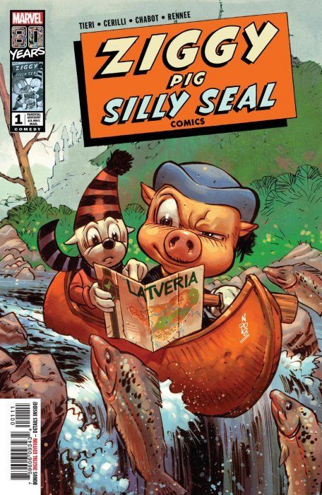 Ziggy Pig Silly Seal Comic