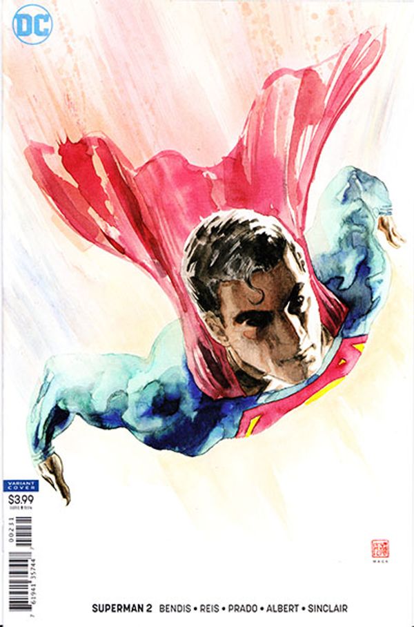 Superman #2 (Mack Variant Cover)