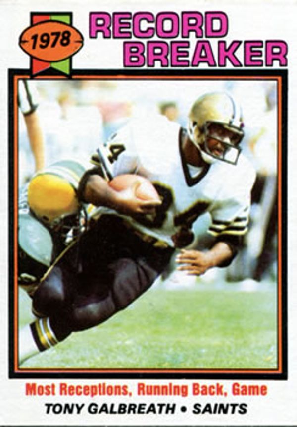 Tony Galbreath 1979 Topps #332