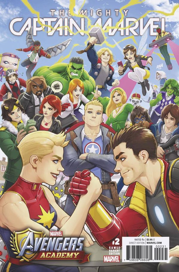 Mighty Captain Marvel  #2 (Video Game Variant)