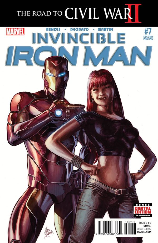 Invincible Iron Man #7 (2nd Printing)