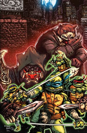 Teenage Mutant Ninja Turtles #14 (Variant RI 1:25 Eastman & Bishop Full Art)
