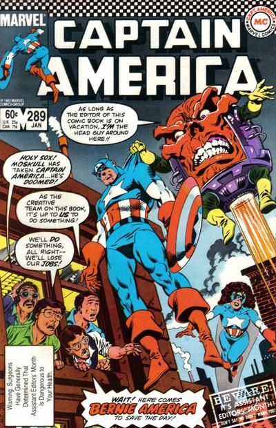 Captain America #289 Comic