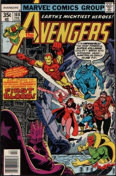 Avengers #168 Comic