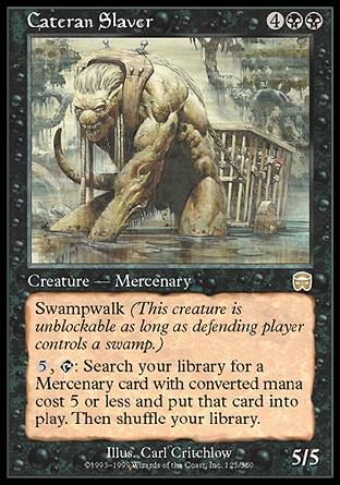 Cateran Slaver (Mercadian Masques) Trading Card