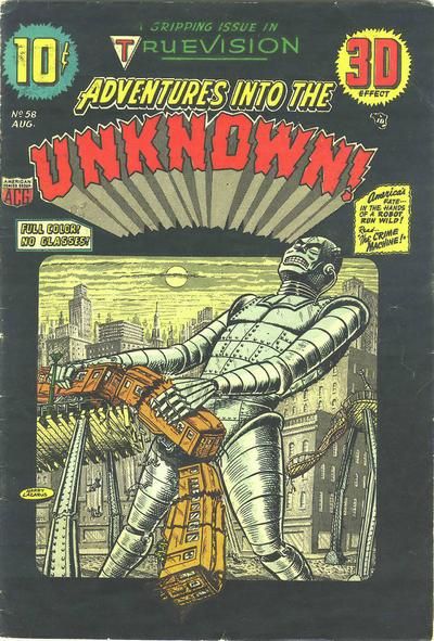Adventures into the Unknown #58 Comic