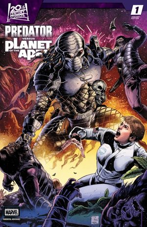 Predator vs. the Planet of the Apes #1 (Carlos Magno Variant)