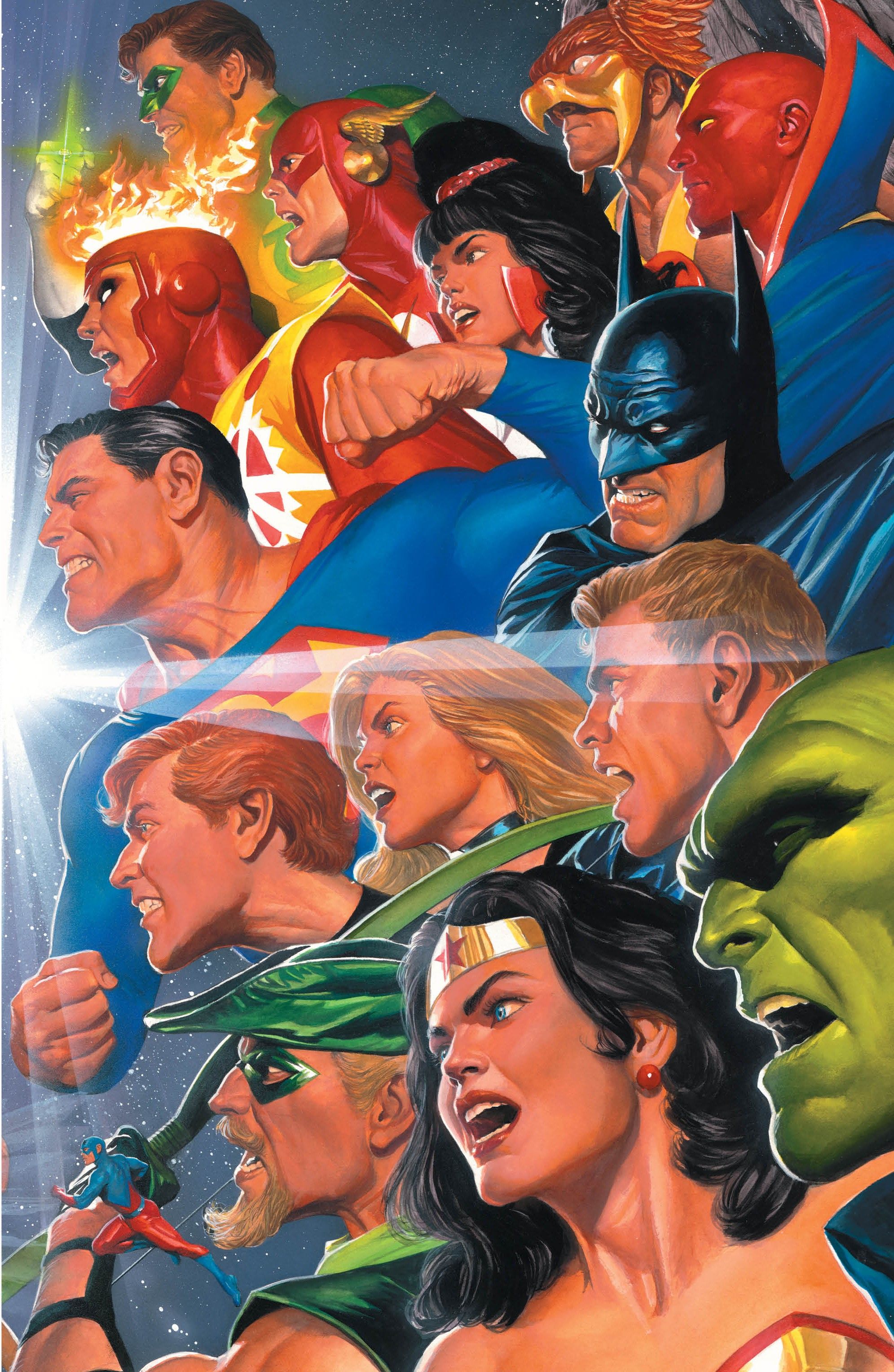 Avengers / JLA #4 (Facsimile Edition Cvr B Alex Ross Dc Marvel Connecting Variant) Comic