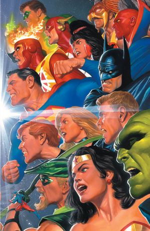 Avengers / JLA #4 (Facsimile Edition Cvr B Alex Ross Dc Marvel Connecting Variant)
