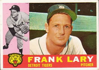 Frank Lary 1960 Topps #85 Sports Card