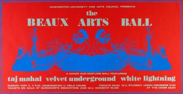 Velvet Underground Beaux Arts Ball 1969