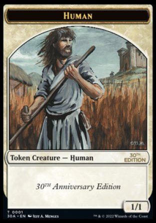 Human (Magic 30th Anniversary Edition) Trading Card