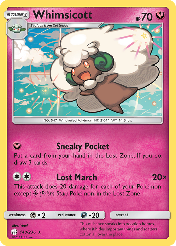 Whimsicott (148/236) - Cosmic Eclipse