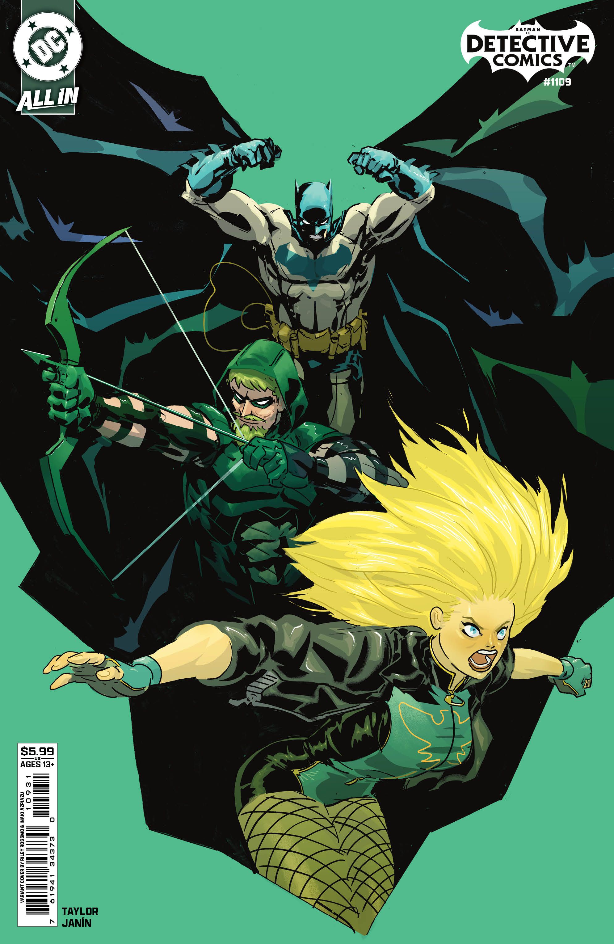 Detective Comics #1109 (Cvr C Riley Rossmo Card Stock Variant) Comic