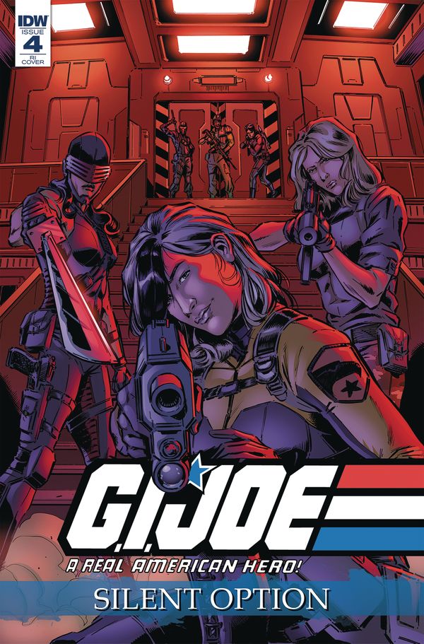 G.I. Joe: A Real American Hero: Silent Option #4 (10 Copy Cover Gallant)