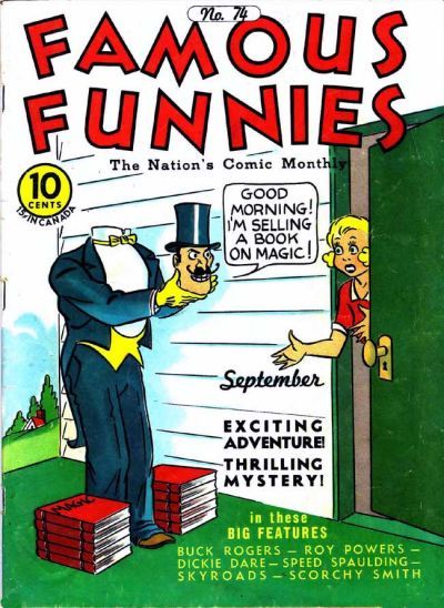 Famous Funnies #74 Comic