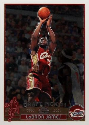 LeBron James 2003 Topps Chrome #111