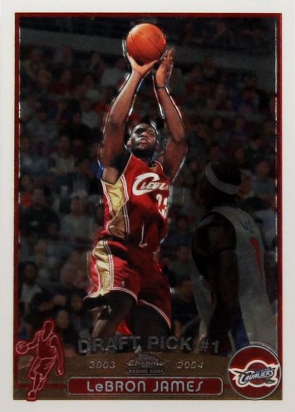 LeBron James 2003 Topps Chrome #111