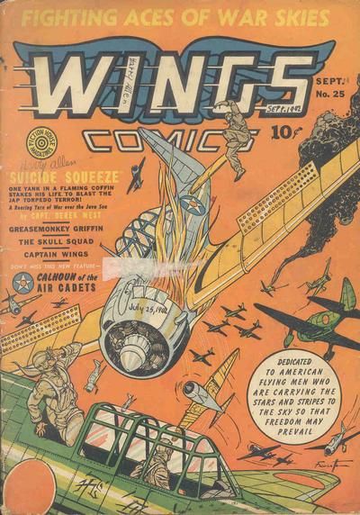 Wings Comics #25 Comic
