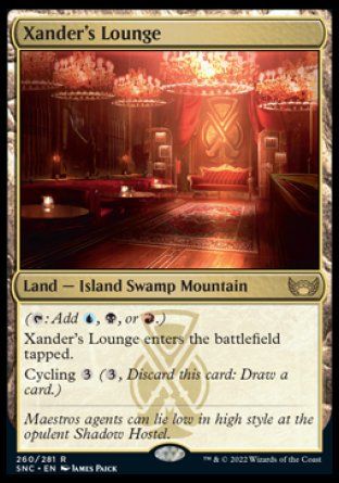 Xander's Lounge (Streets of New Capenna) Trading Card